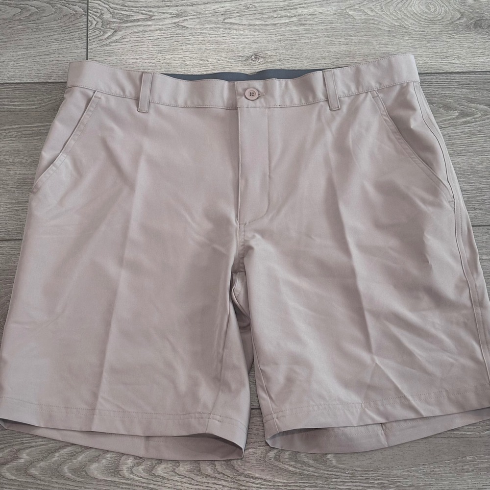 Swannies Sully Shorts Mens 36 Tan Golf Performance Stretch Preppy Casual New